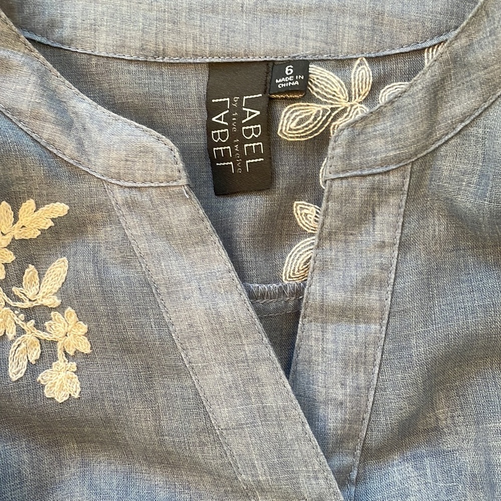 Chambray button up dress - Picture 3 of 6